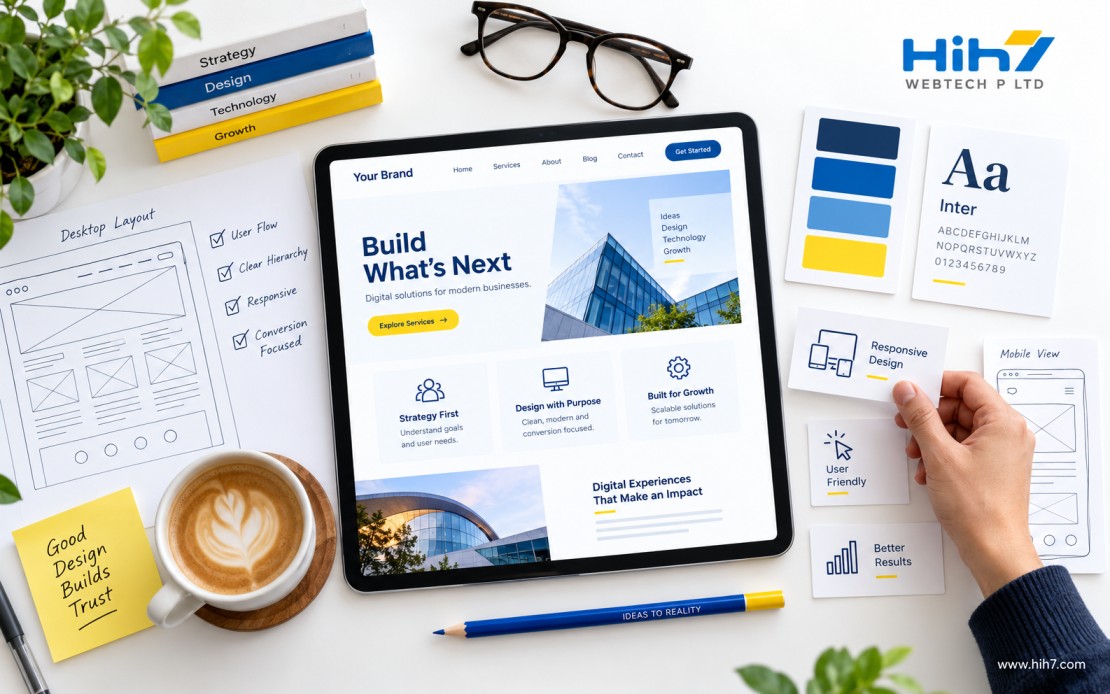 Professional web design services for modern businesses